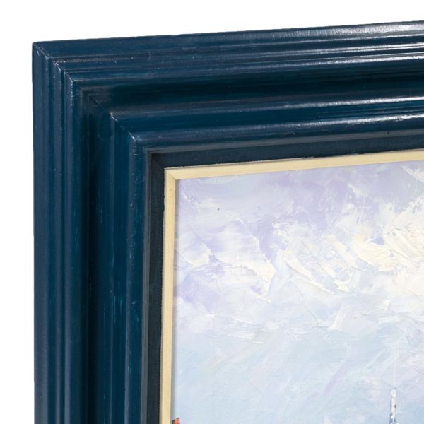RANDALL VERNON DAVEY(1887-1964) Original Impressionist Oil on Canvas - Signed - Image 4
