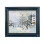 RANDALL VERNON DAVEY(1887-1964) Original Impressionist Oil on Canvas - Signed