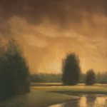 WILL KLEMM Untitled Original Pastel Landscape on Paper Circa 1998 - Signed - Image 2