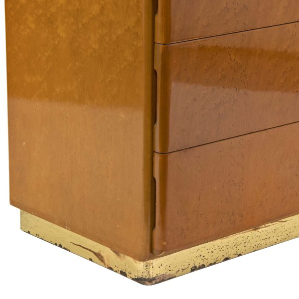 Pair of MILO BAUGHMAN for THAYER COGGIN Birdseye Maple Chests - Image 5