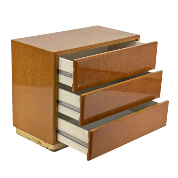 Pair of MILO BAUGHMAN for THAYER COGGIN Birdseye Maple Chests - Image 6