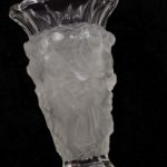 Pair of R. LALIQUE “Man, Woman, and Pan” Crystal Vases #5222 - Image 7