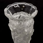 Pair of R. LALIQUE “Man, Woman, and Pan” Crystal Vases #5222 - Image 4