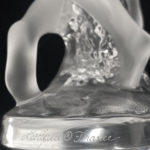 LALIQUE Two Dancers Crystal Sculpture - Signed - Image 7