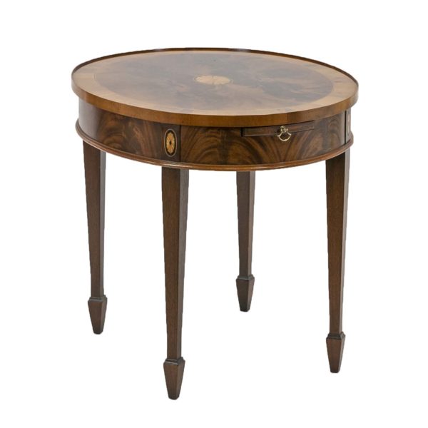 HEKMAN Copley Place Oval Lamp Table - Image 1