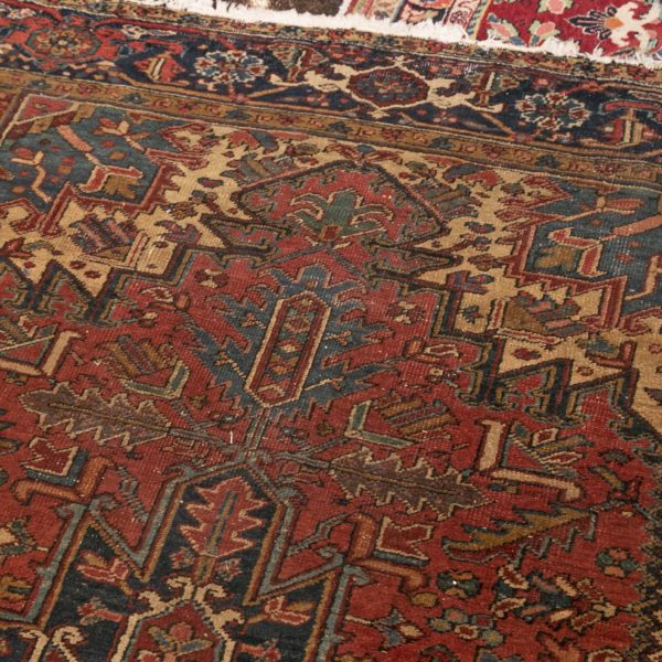 6’x9’3” Antique Heriz Rug Circa 1920s - Image 3