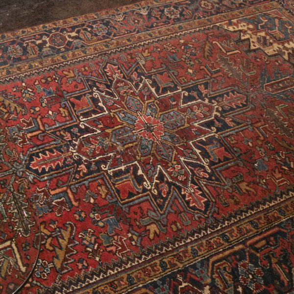 6’x9’3” Antique Heriz Rug Circa 1920s - Image 2