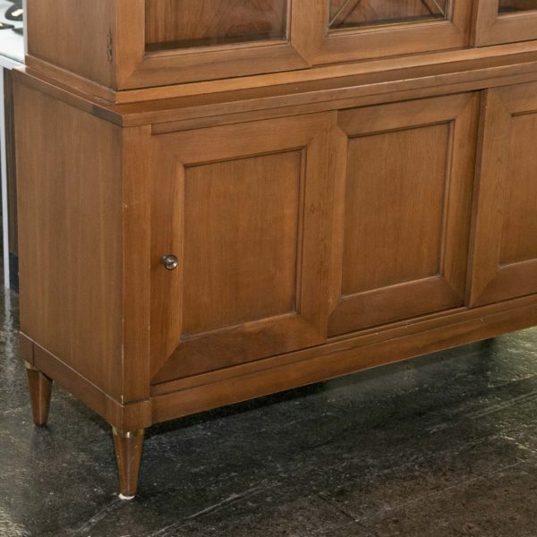 Vintage JOHN CAMERON China Cabinet with Sliding Door Deck - Image 5