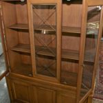 Vintage JOHN CAMERON China Cabinet with Sliding Door Deck - Image 4