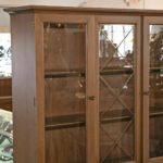 Vintage JOHN CAMERON China Cabinet with Sliding Door Deck - Image 3