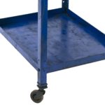 Vintage Industrial Blue Painted Machine Shop Tool Cart - Image 4