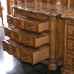 THOMASVILLE Hills of Tuscany Marble Top Nightstand - Image 4