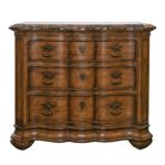 THOMASVILLE Hills of Tuscany Marble Top Nightstand