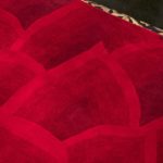 8’x 10’ NULOOM Hand Tufted Wool Gol Rug in Red - Image 4