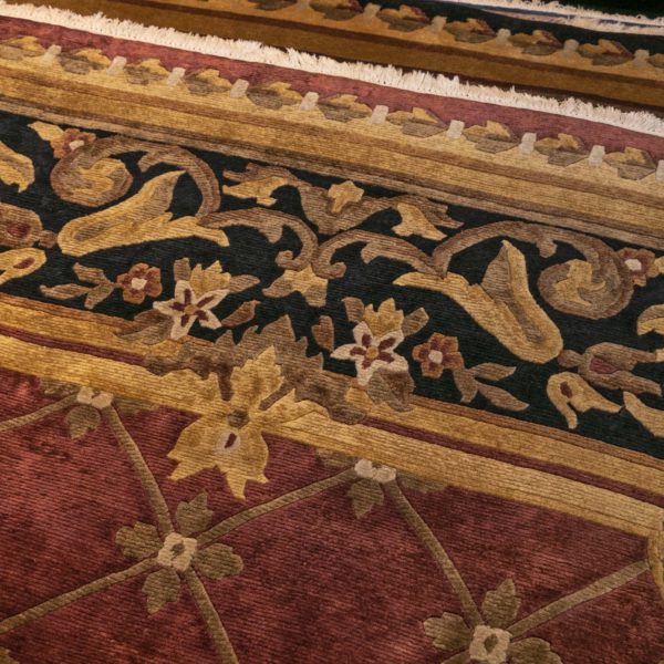 8’9”x 11’9” KALATY Le Palais Hand Knotted Wool Rug - Image 3