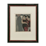 DAVID SCHNEUER “Night” Signed and Numbered Lithograph