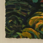 TF CHEN “Wedding Above the Village” Signed and Numbered Serigraph on Paper - Image 3
