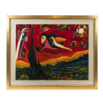 TF CHEN “Wedding Above the Village” Signed and Numbered Serigraph on Paper
