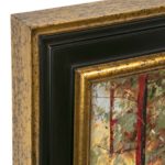 C. LEWIS Original Oil on Canvas Painting of Forest Landscape with Birch Trees - Image 4