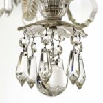 Vintage Murano Style Five Light Chandelier Circa 1950s - Image 5