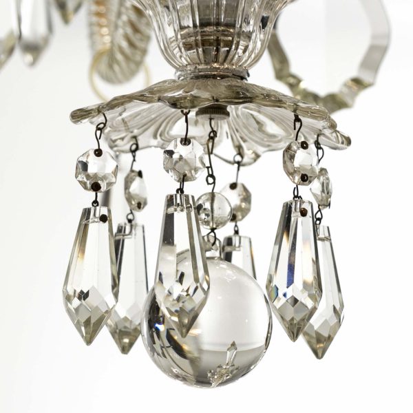 Vintage Murano Style Five Light Chandelier Circa 1950s - Image 5