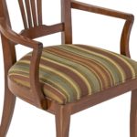 ETHAN ALLEN Medallion Collection Regency Dining Set with 8 Chairs, 2-18” Leaves, and Pads - Image 6