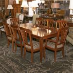 Ethan allen medallion dining outlet chairs