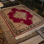 4’8”x 6’ Hand Woven Wool Rug - Image 5