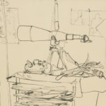 HENRY ERNST NIESE Original Pen and Ink Drawing - Image 2