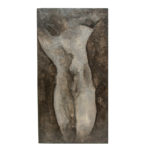 Impasto Abstract Figural Oil on Canvas Painting