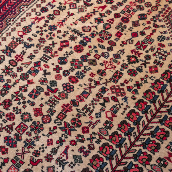 6’9”x 9’10” Handmade Persian Wool Rug - Image 5