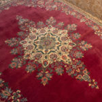 8’11”x 11’9” Handwoven Persian Wool Rug - Image 2