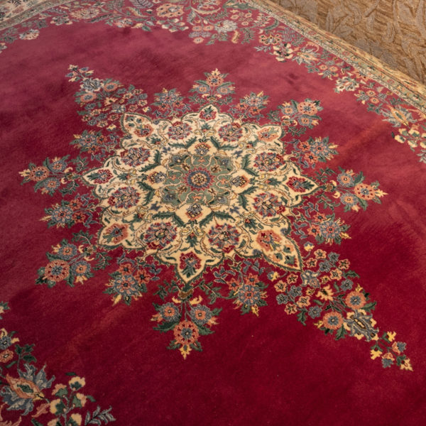 8’11”x 11’9” Handwoven Persian Wool Rug - Image 2