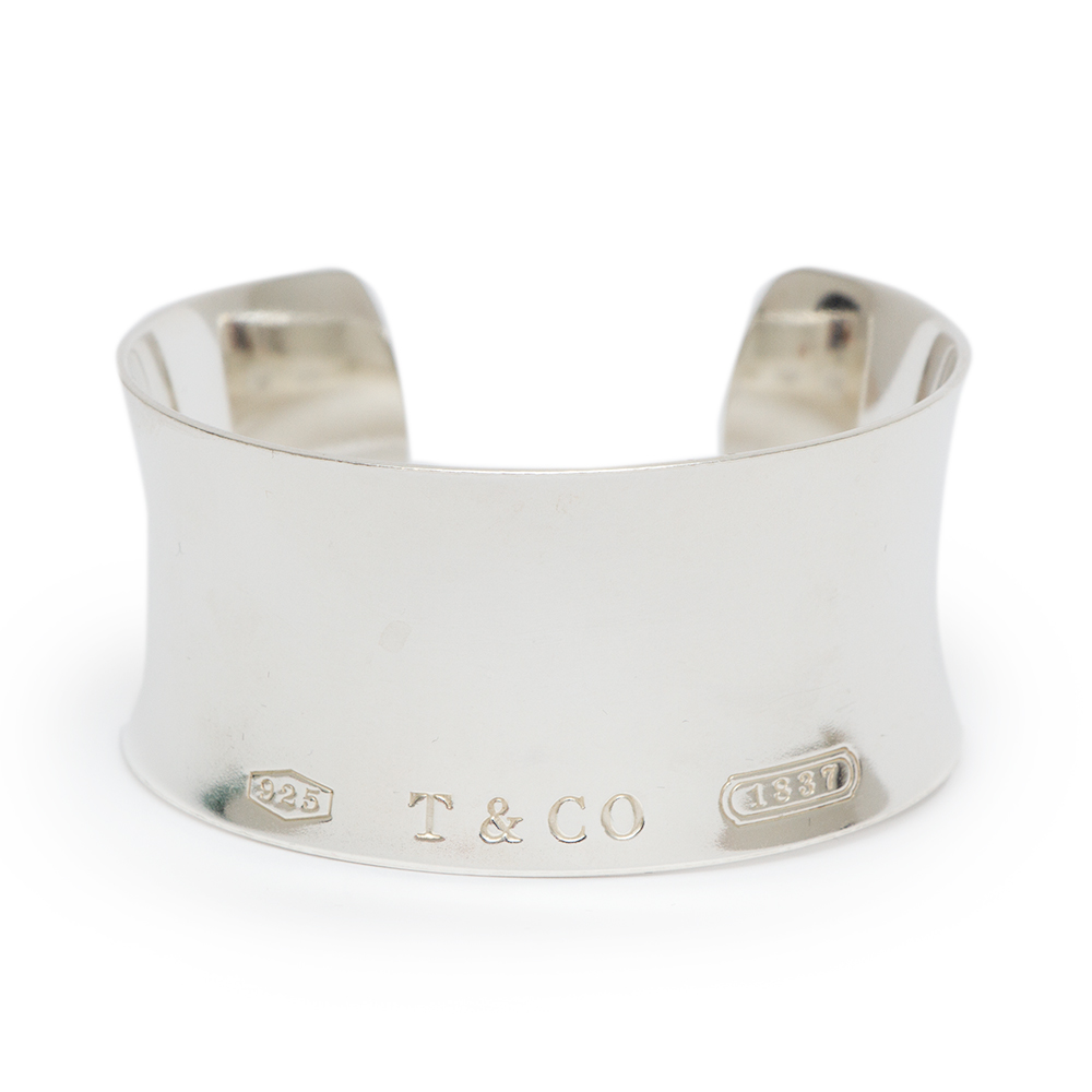 Tiffany & Co. 925 Sterling Silver 1837 Silver Cuff Bracelet