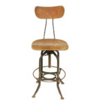 Vintage HAMILTON Drafting Table and Stool - Image 5