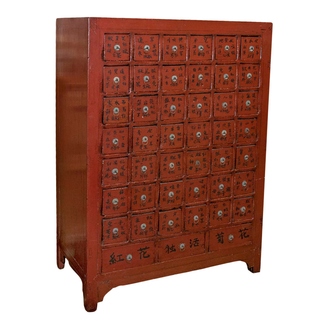 Antique Chinese Apothecary Cabinet | Grandview Mercantile