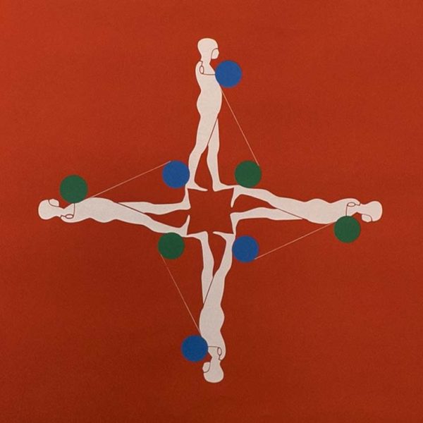 Vintage ERNEST TROVA(1927-2009) Silkscreen Circa 1975 - Image 2