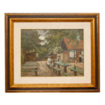Vintage CARL HORNUNG-JENSEN(1882-1960) Original Oil on Board - Signed