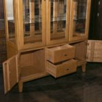 ETHAN ALLEN Blonde Wood Display Cabinet - Image 7