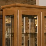ETHAN ALLEN Blonde Wood Display Cabinet - Image 2