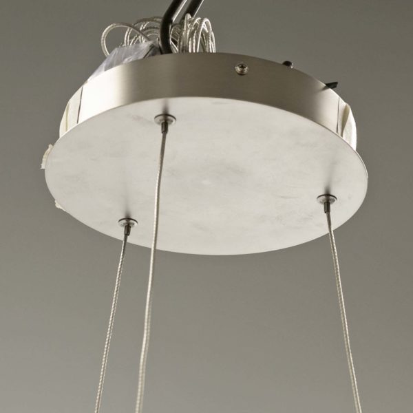 KUZCO Synergy LED Chandelier in Antique Silver - Image 3