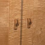 Custom Crafted Tiger Maple Cabinet - Image 2