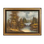RAY HILLCOCK Original Oil Landscape on Canvas Painting