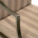 DIA Metal and Glass Extension Dining Table with 6 Chairs - Image 8