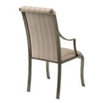DIA Metal and Glass Extension Dining Table with 6 Chairs - Image 11