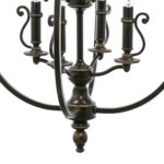 HINKLEY Plymouth 24” Wide Olde Bronze 8 Light Chandelier - Image 3
