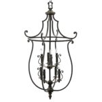 HINKLEY Plymouth 24” Wide Olde Bronze 8 Light Chandelier