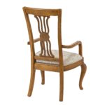 THOMASVILLE Parquet Top Dining Table with 8 Chairs, 2-20” Leaves, and Pads - Image 9
