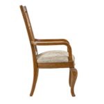 THOMASVILLE Parquet Top Dining Table with 8 Chairs, 2-20” Leaves, and Pads - Image 8