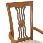 THOMASVILLE Parquet Top Dining Table with 8 Chairs, 2-20” Leaves, and Pads - Image 5